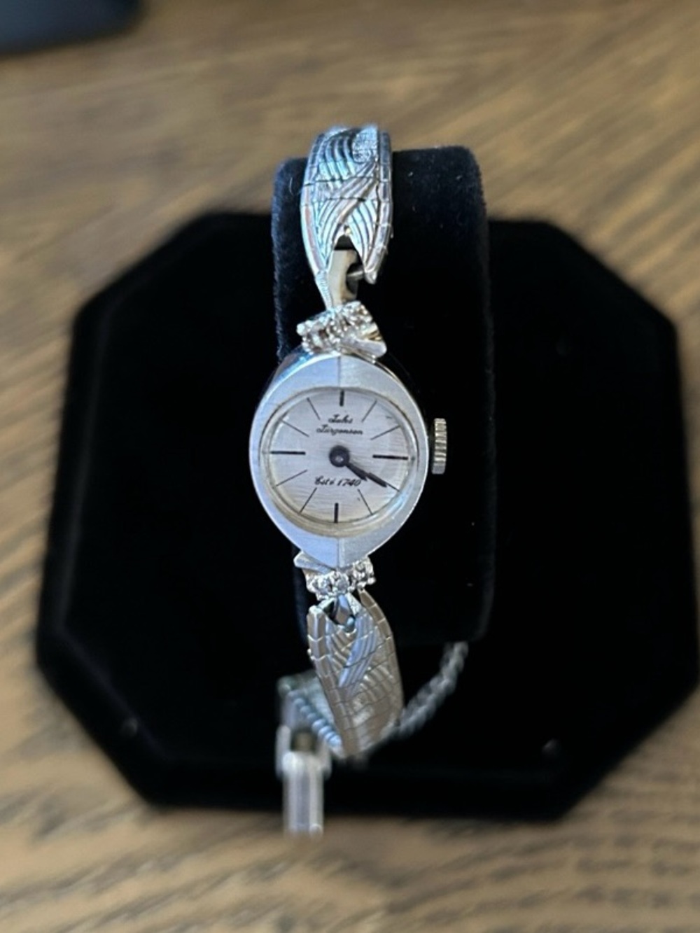 Vintage Jules Jurgensen Ladies 14K Gold Watch | Runs | Original Owner | 1970s